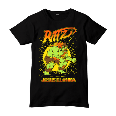 Rittz Jesus Blanka Street Fighter Shirt