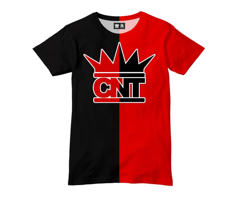 CNT Split Red and Black Sublimated Shirt