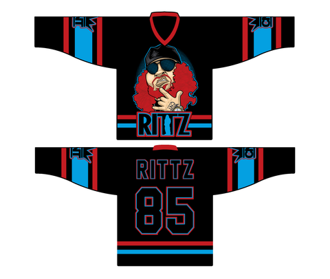 Rittz Cartoon Sublimated Hockey Jersey