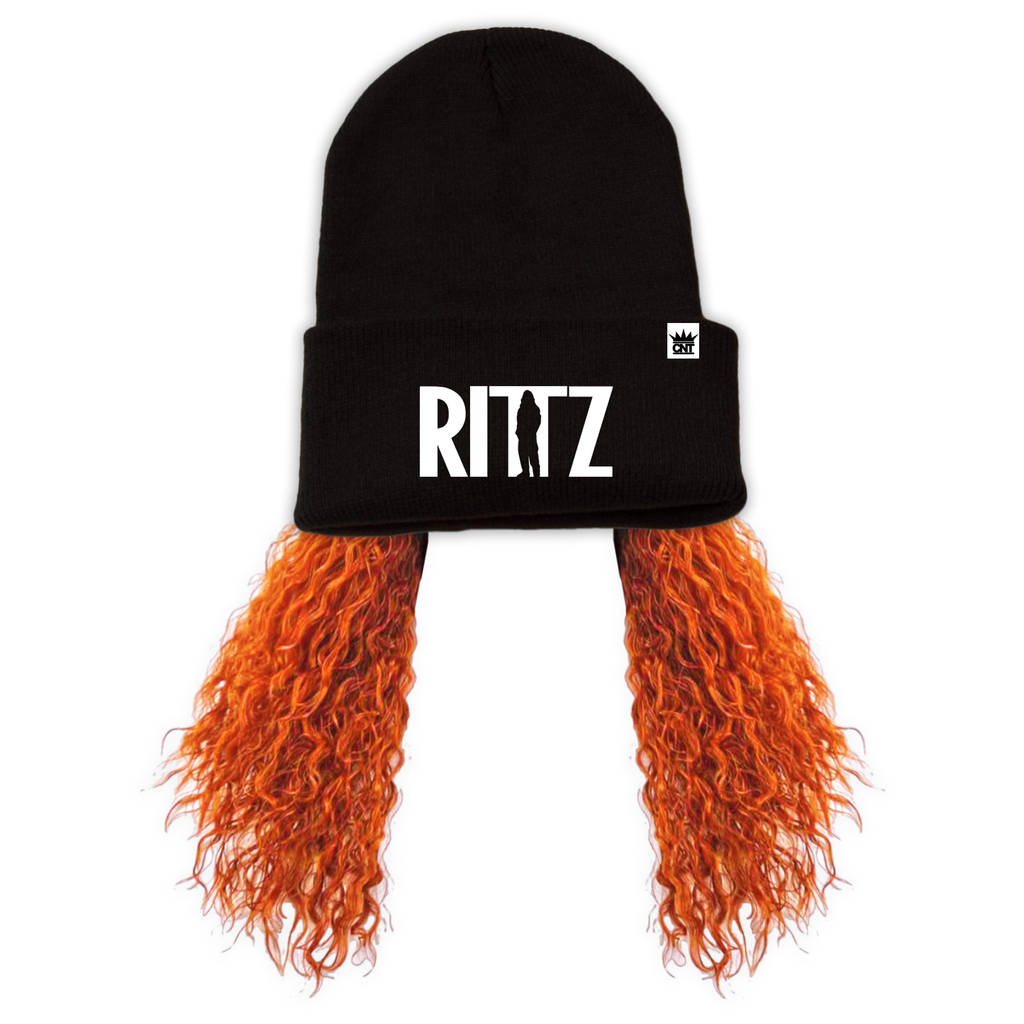 帽子 Vertical Logo Beanie Side Logo Beanie | Stretch Knit Ski Beanie