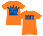 CNT Pattern Logo Orange Shirt